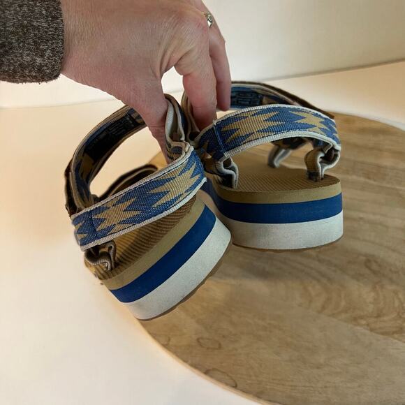 Women's Teva Midform Universal Damen Adjustable Comfy Hiking Sandals Size 10 - Picture 5 of 9